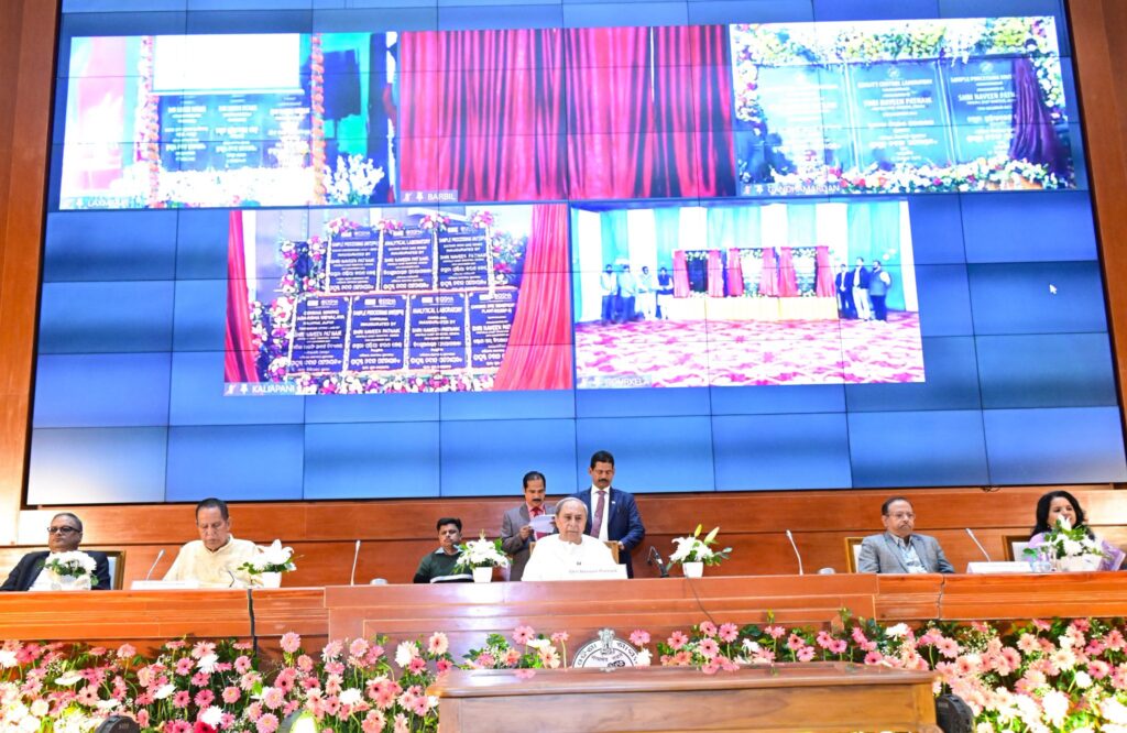 Odisha CM lays foundation stone for OMC corporate office in Bhubaneswar