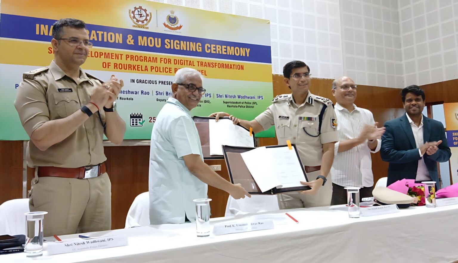 Odisha: Rourkela police signs MoU with NIT Rourkela to accelerate tech ...